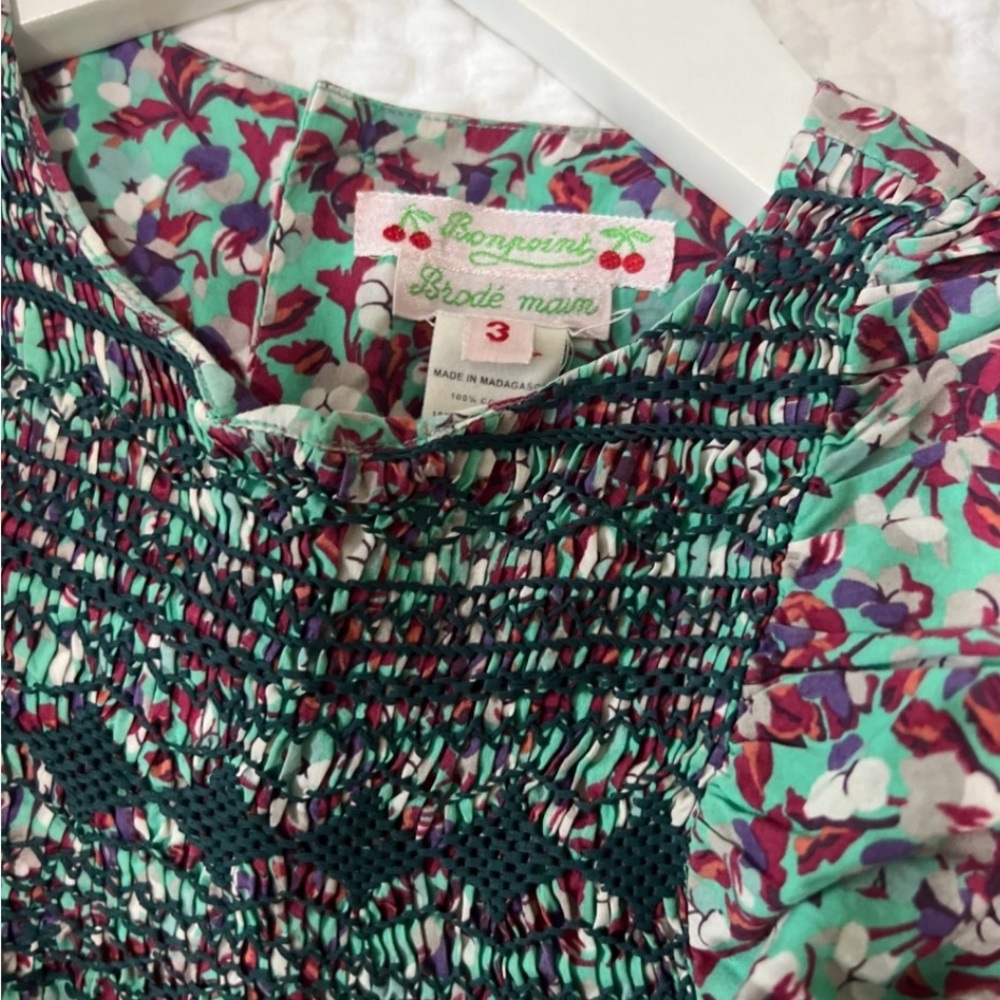 Flower pattern blouse - Picture 2 of 4